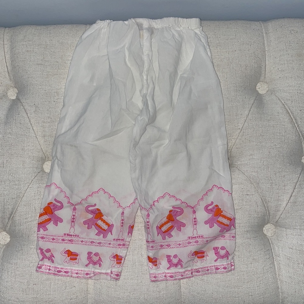 Roberta Roller Rabbit 2T summer pants - Picture 2 of 4